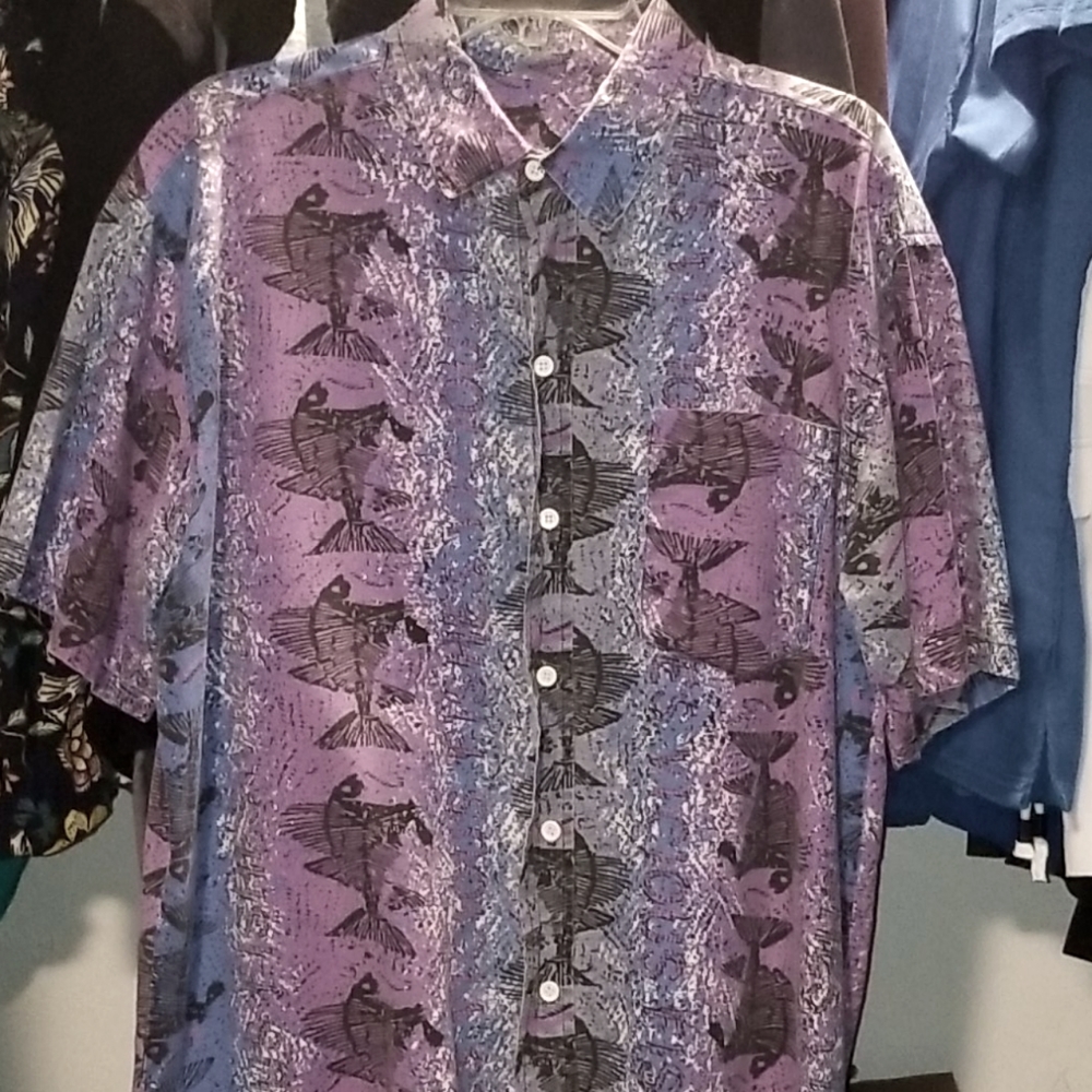 Retro 80s Button-Up